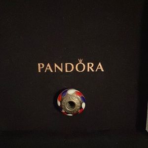 Pandora glass charm